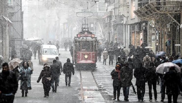 Meteoroloji Uyardı İstanbul’a Kar Geliyor !