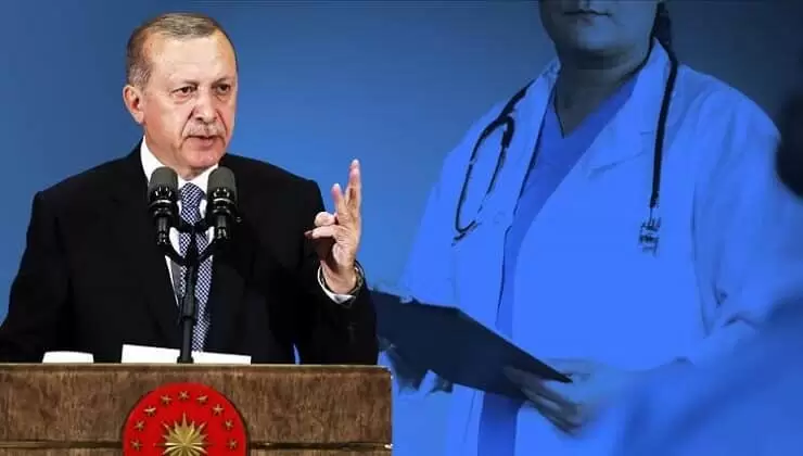 Cumhurbaşkanı Erdoğan : 40 bin sağlık personeli alınacak
